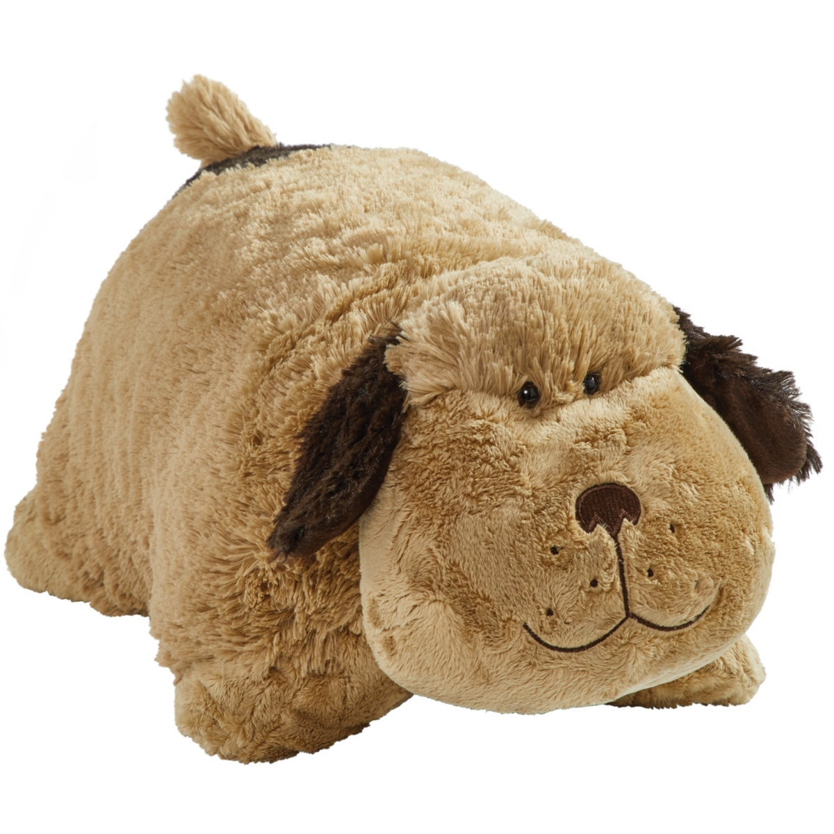 Pillow Pets Kids' Signature Snuggly Puppy Stuffed Animal Plush Toy In Medium Bro