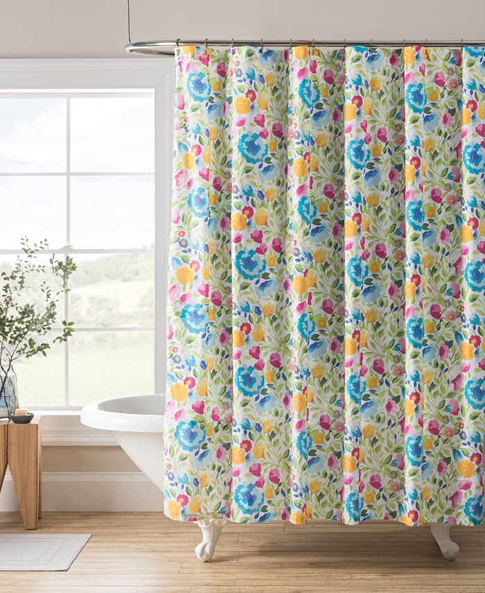 Kim Parker Primavera 72X72 Shower Curtain - Macy's
