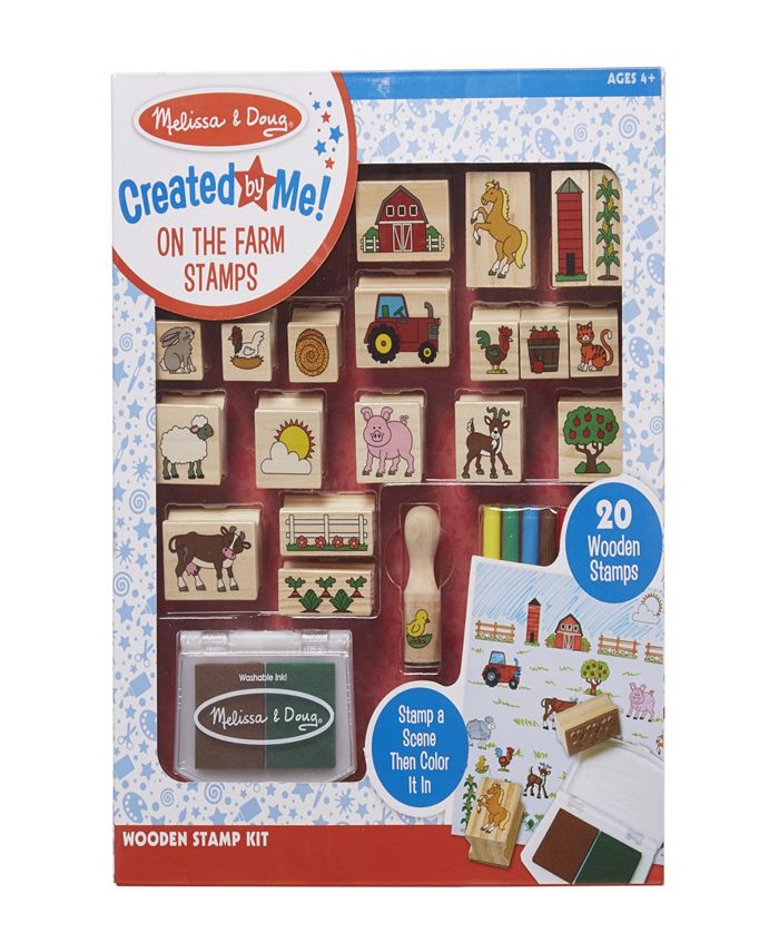 melissa and doug my first stamp set