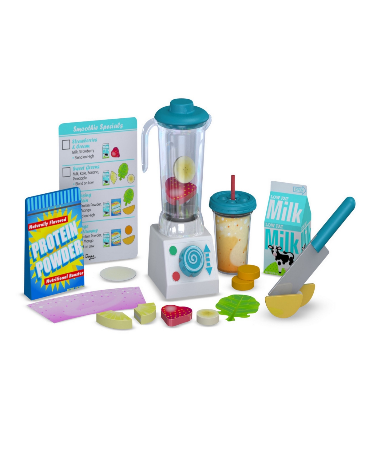 MELISSA & DOUG SMOOTHIE MAKER BLENDER SET 