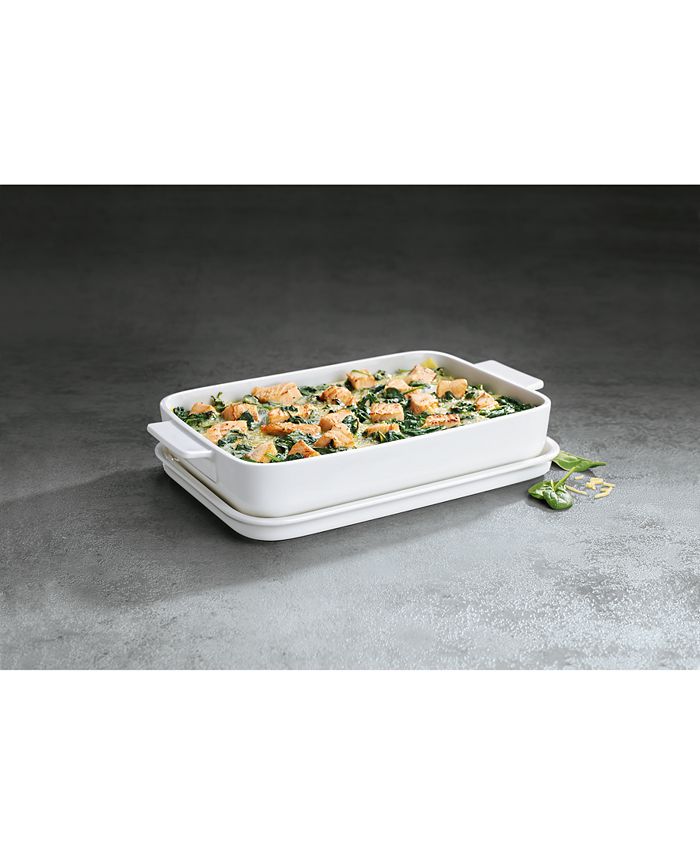 Villeroy & Boch Clever Cooking Rectangular Baking Dish With Porcelain Lid Macy's