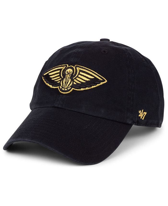 '47 Brand New Orleans Pelicans Met Gold CLEAN UP Cap - Macy's