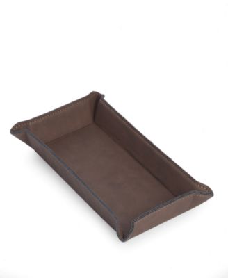 Brown Valet Tray