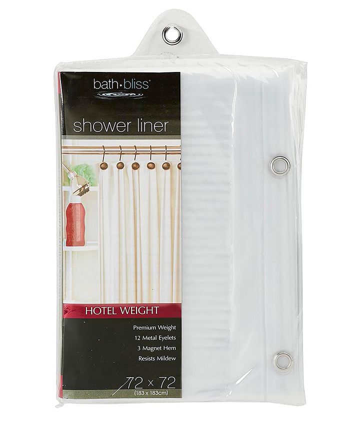 Bath Bliss Premium Shower Curtain Liner Macy's