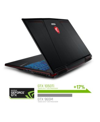 MSI GP63 Leopard-041 15.6" Performance Gaming Laptop RGB