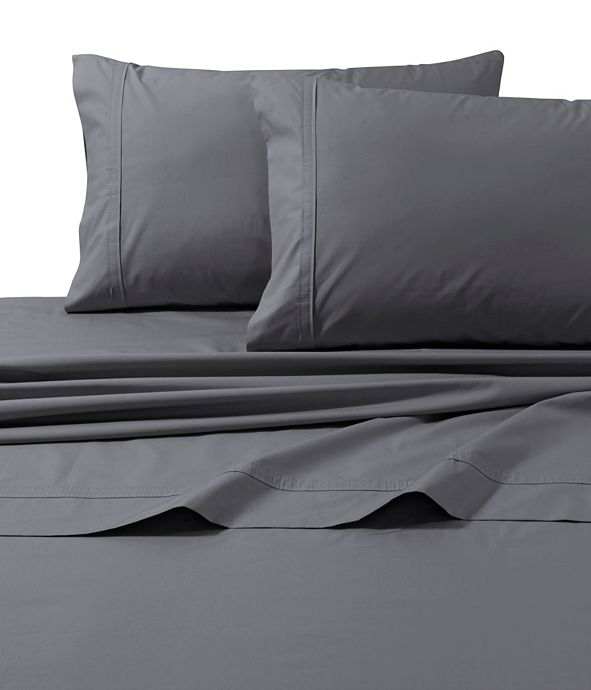 Tribeca Living 300 Thread Count Cotton Percale Extra Deep Pocket Cal