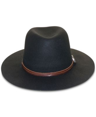 Frye - Wool Cadet Table-Top Brim Hat