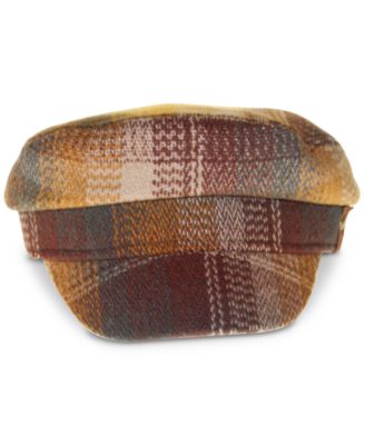 Frye - Plaid Newsboy Cap