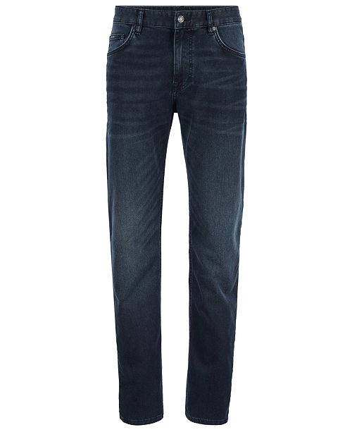 Hugo Boss BOSS Men's Relaxed Fit Stretch Denim Jeans & Reviews - Jeans ...