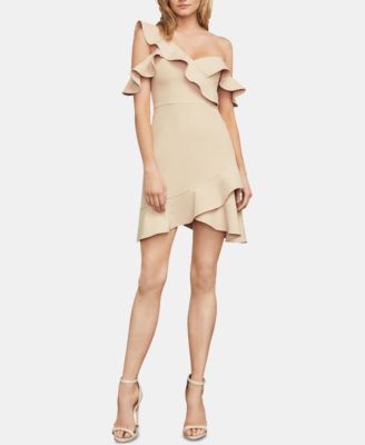 BCBGMAXAZRIA Malik Asymmetrical Off The Shoulder Dress Macy s