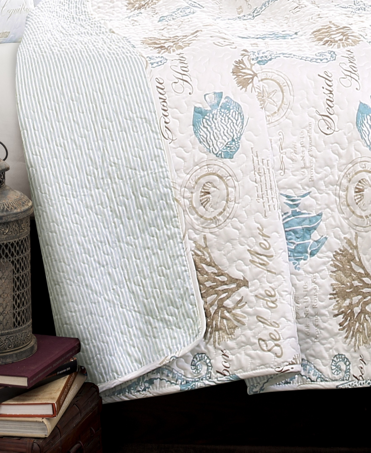 Lush Decor Harbor Life 7-Pc Set Quilt Set, Full/Queen