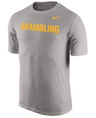 Nike Men's Grambling Tigers Dri-Fit Legend Wordmark T-Shirt - Macy's