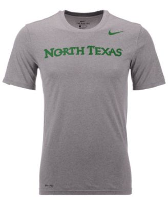 North Texas Mean Green Proud Parent Mom T-Shirt - UNT Team Spirit Shirt For Moms, Athletic Heather Grey