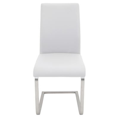 Foster Dining Chair in Faux Leather Set of 2