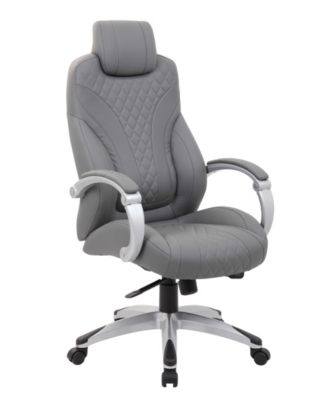 Hinged Arm Executive Chair With Synchro-Tilt