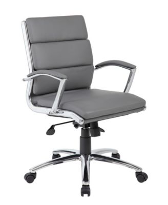 Boss Office Products CaressoftPlus™ Executive Mid-Back Chair - Macy's