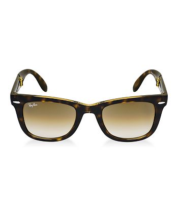 Ray-Ban - Sunglasses, RB4105 Folding Wayfarer 50