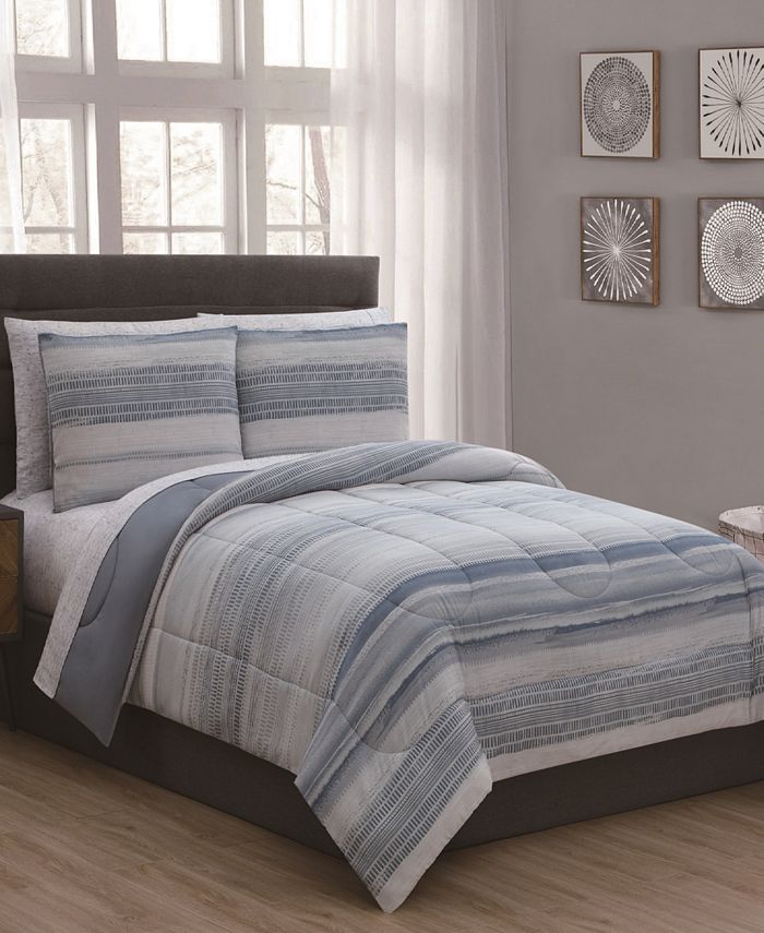 Geneva Home Fashion - Laken 7-Pc. Bed in a Bag Collection