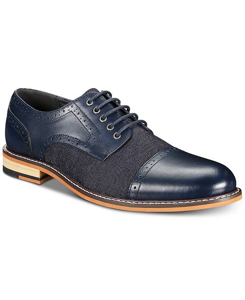 Bar Iii Men S Parker Cap Toe Derby Shoes Created For Macy S Reviews All Men S Shoes Men Macy S