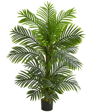 NEARLY NATURAL 4' BAMBOO PALM ARTIFICIAL TREE 