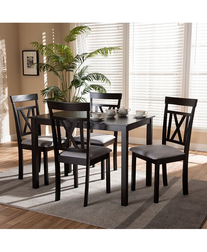 Furniture Rosie 5 Piece Dining Set Macy's