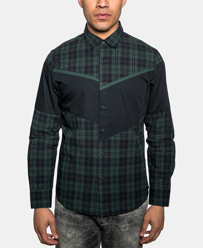 sean john plaid shirt
