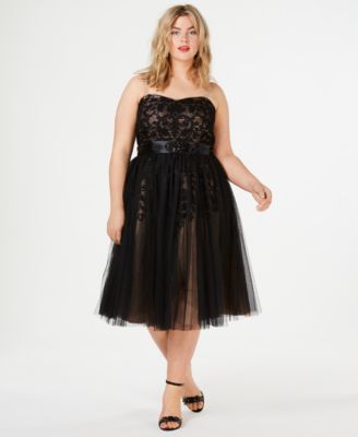 city chic tulle dress