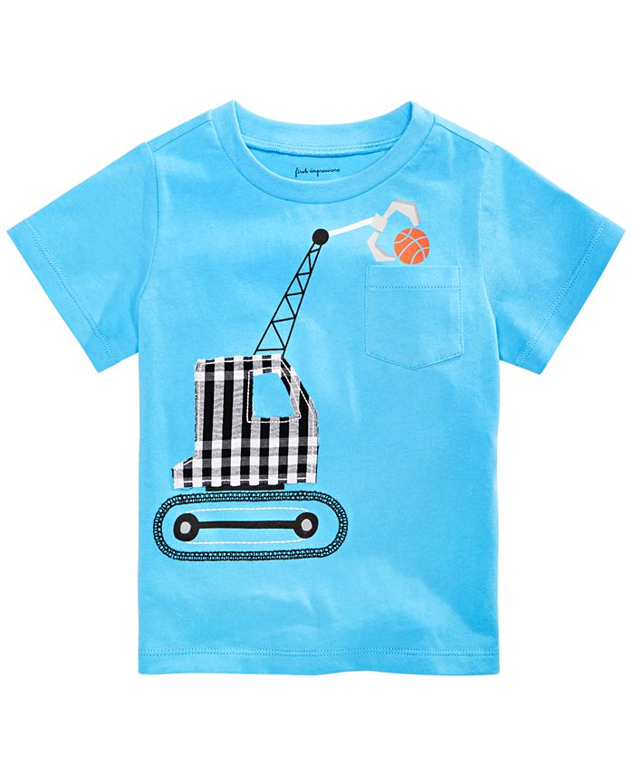 First Impressions Baby Boys Crane Basketball T-Shirt, Created for Macy ...