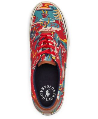 Polo Ralph Lauren Men's Floral Thompson Sneakers