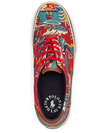 Polo ralph lauren men's floral sale thompson sneakers