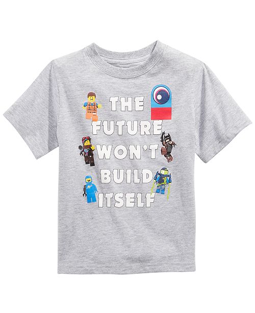 Dc Comics Lego Little Boys Lego Movie 2 Graphic Cotton T Shirt Reviews Shirts Tops Kids Macy S
