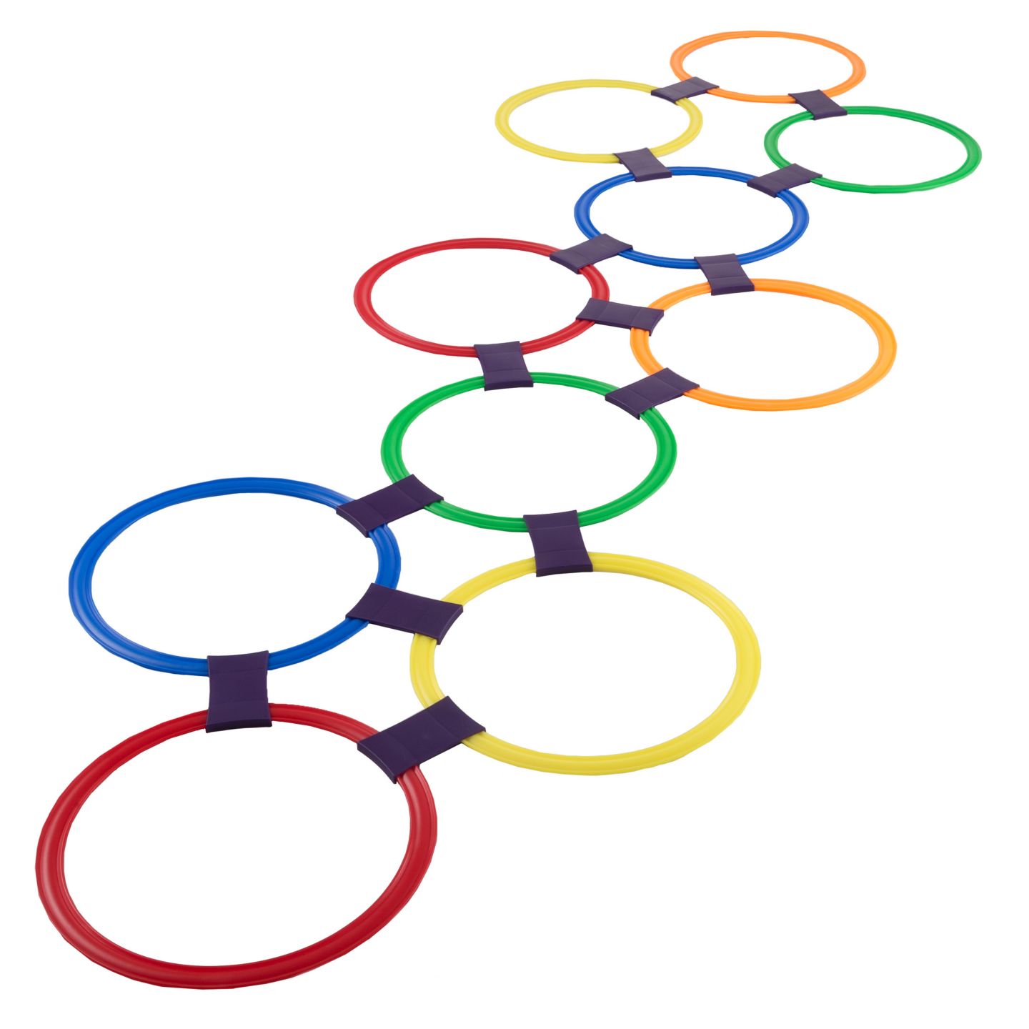 Игра «Классики» Trademark Global Hopscotch Ring, 10 колец и 15 соединителей, от 3 лет — фото 6