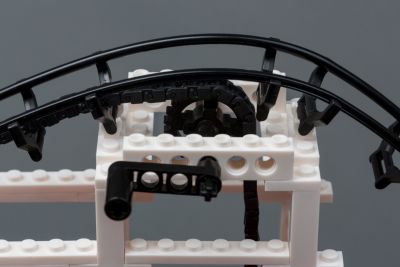 CDX Blocks Brick Construction Flyer Roller Coaster Building Set