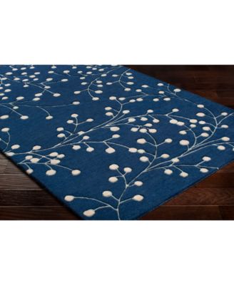 Athena ATH-5156 Navy 2' x 3' Area Rug