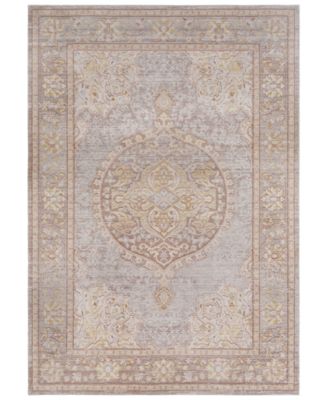 Surya - Antioch AIC-2324 Medium Gray 7'10" x 10'6" Area Rug