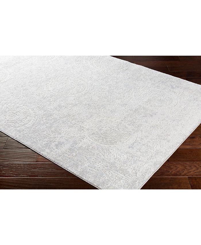 Surya Aisha AIS2307 Light Gray 7'10" x 10'3" Area Rug Macy's