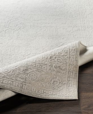 Aisha AIS-2309 Medium Gray 9'3" x 12'3" Area Rug