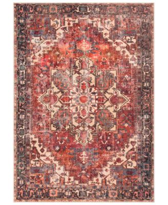 Livabliss - Amelie AML-2308 Rust 5'3" x 7'3" Area Rug