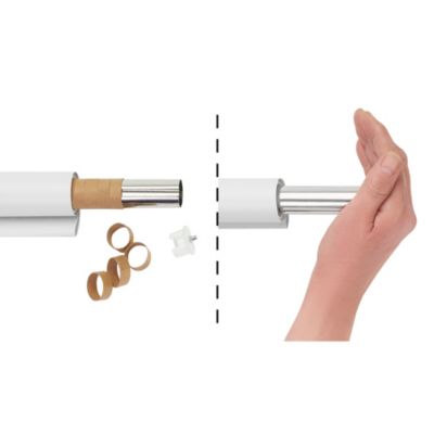 Cords Free Tear Down Light Filtering Window Shade, 37" x 72"