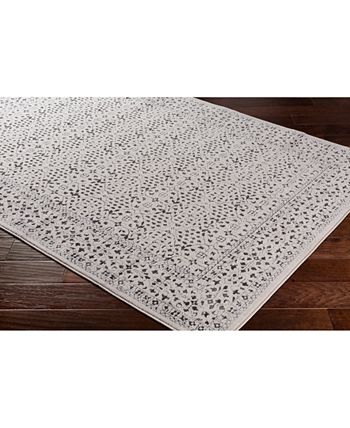 Surya - Bahar BHR-2308 Medium Gray 7'10" x 10'3" Area Rug