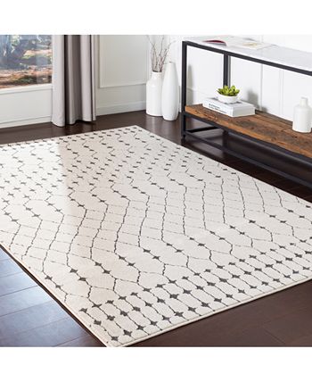 Surya - Bahar BHR-2312 Charcoal 6'7" x 9' Area Rug