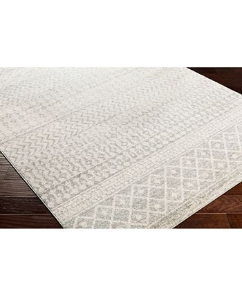 Surya - Elaziz ELZ-2308 Light Gray 2'7" x 7'6" Runner Area Rug