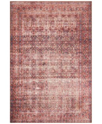 Loloi II - Loren LQ-05 Eggplant/Crimson 7'6" x 9'6" Area Rug