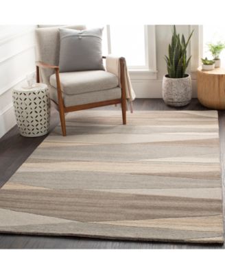 Forum FM-7211 Dark Brown 5' x 8' Area Rug