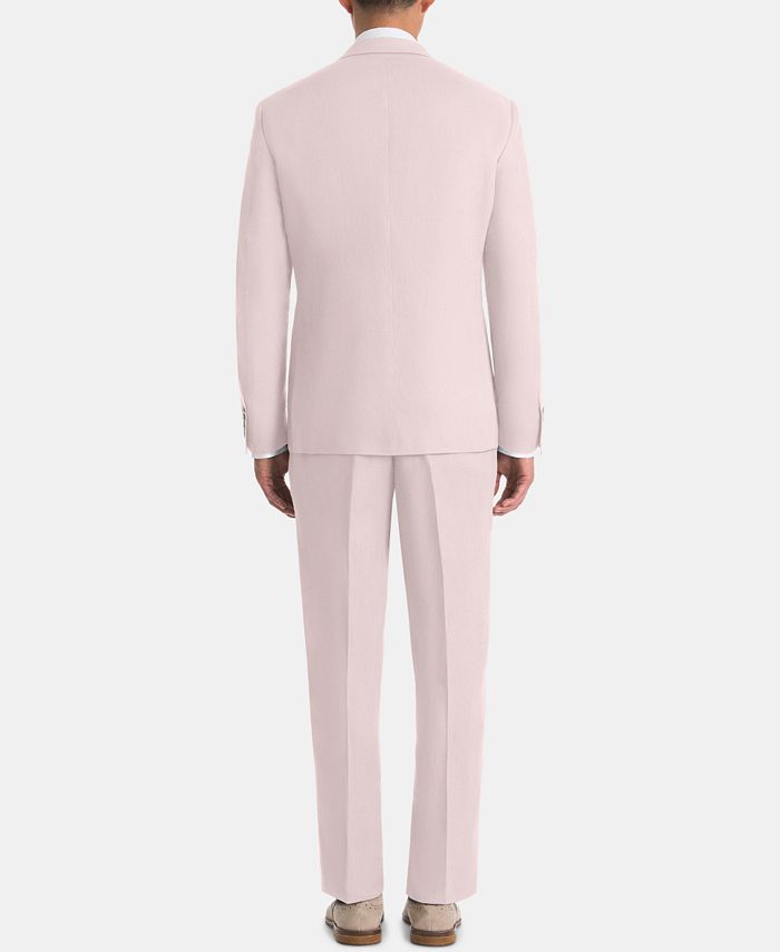 Lauren Ralph Lauren Men's UltraFlex Classic-Fit Pink Linen Suit ...