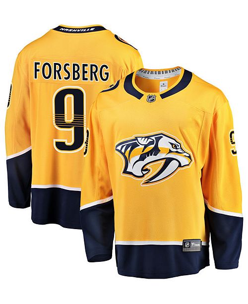 Authentic NHL Apparel Men's Filip Forsberg Nashville Predators