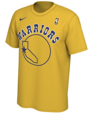 Nike Men's Golden State Warriors Hardwood Classics Logo T-Shirt
