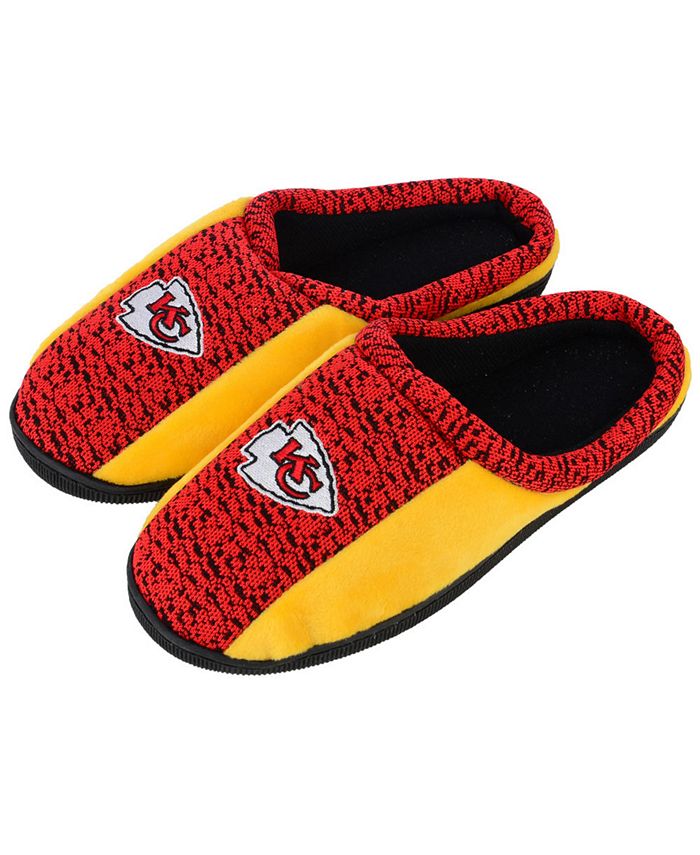 Forever Collectibles Kansas City Chiefs Knit Cup Sole Slippers - Macy's