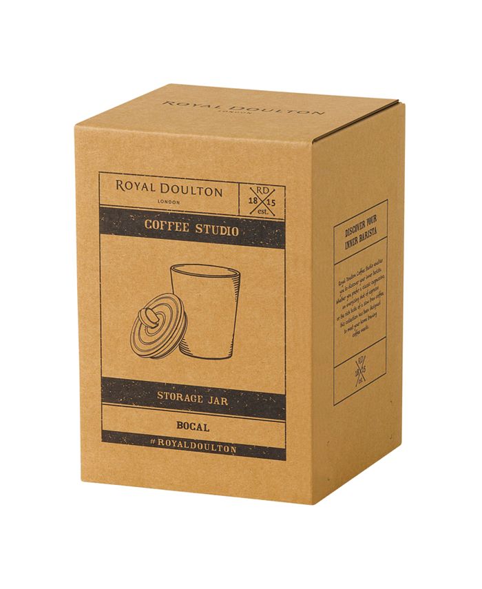 Royal Doulton Coffee Studio Storage Jar Macy's