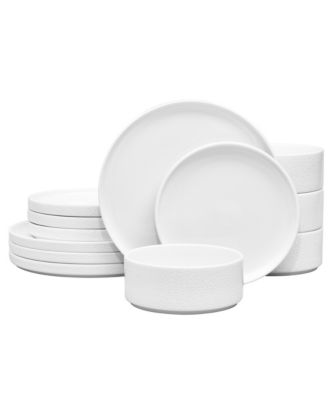 Colortex Stone 12-Piece Dinnerware Set, Service for 4